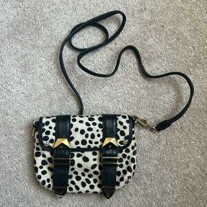 Rebecca Minkoff pony hair cross body bag